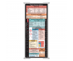 WhiteCoat Clipboard® Trifold - White Flight Medic Edition